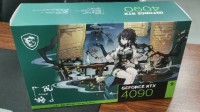 疑似微星崩铁合作RTX 4090曝光：阮梅主题 绿金配色